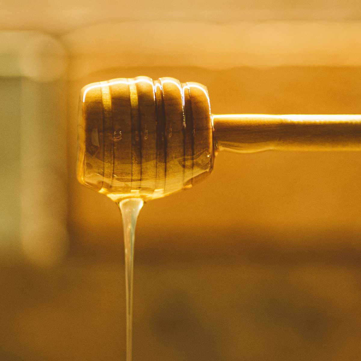 Pure Golden Raw Honey